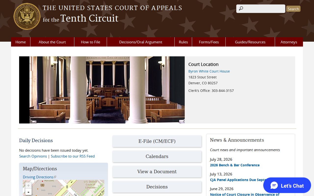 Mineral County criminal docket distinction from federal Tenth Circuit records